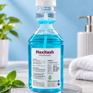 haxitash mouthwash fresh hygiene display