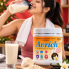vanilla protein shake fitness ad